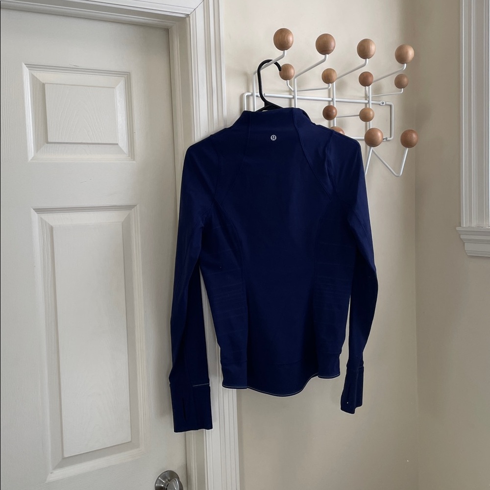 Lululemon Athletic Yoga InStill Jacket True Navy - 6 - Picture 4 of 11